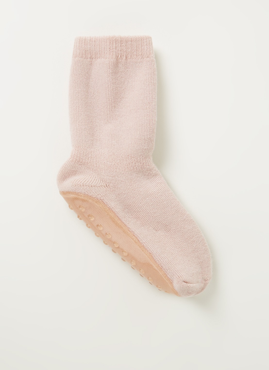 mp Denmark Sokken met anti-slip - voorkant lichtroze