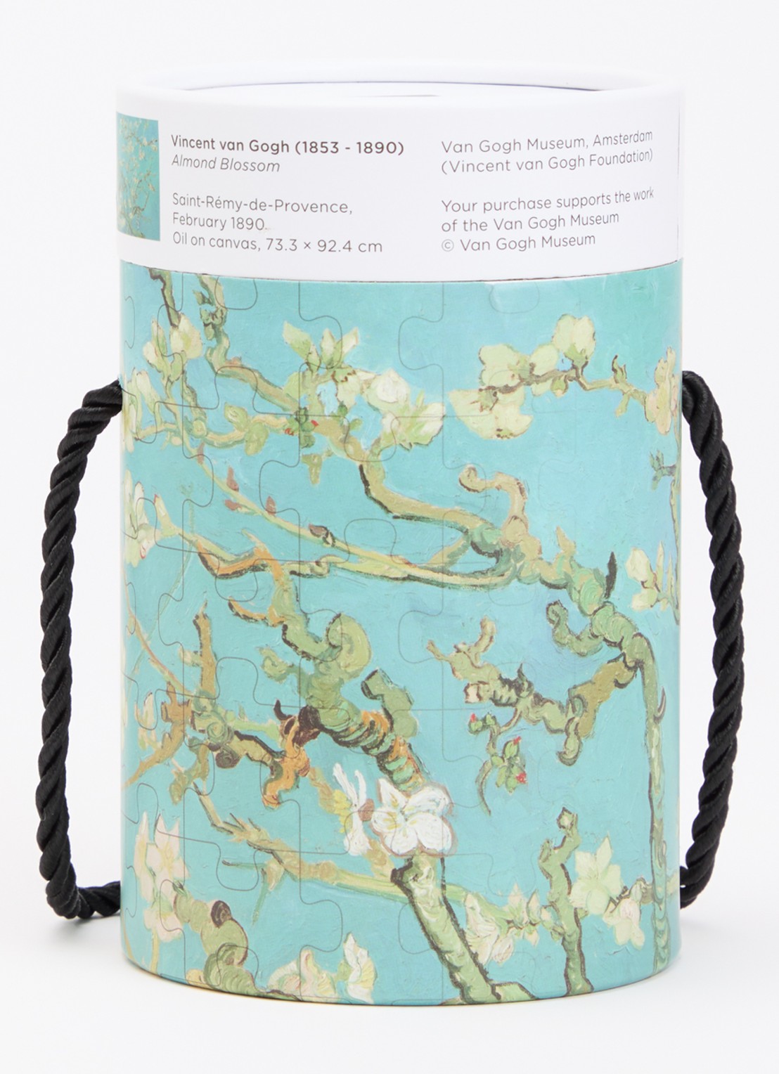 MTDay Almond Blossom legpuzzel 108 stukjes - voorkant 2 lichtblauw