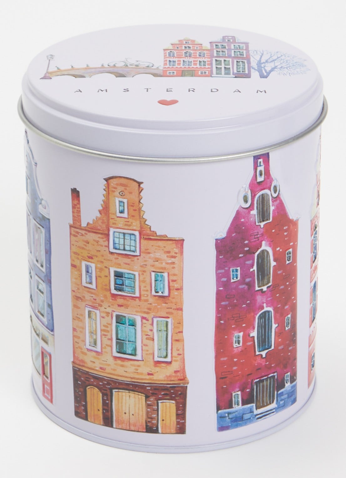 MTDay Amsterdamse Huizen stroopwafels in blik 250 gram - voorkant 2 undefined