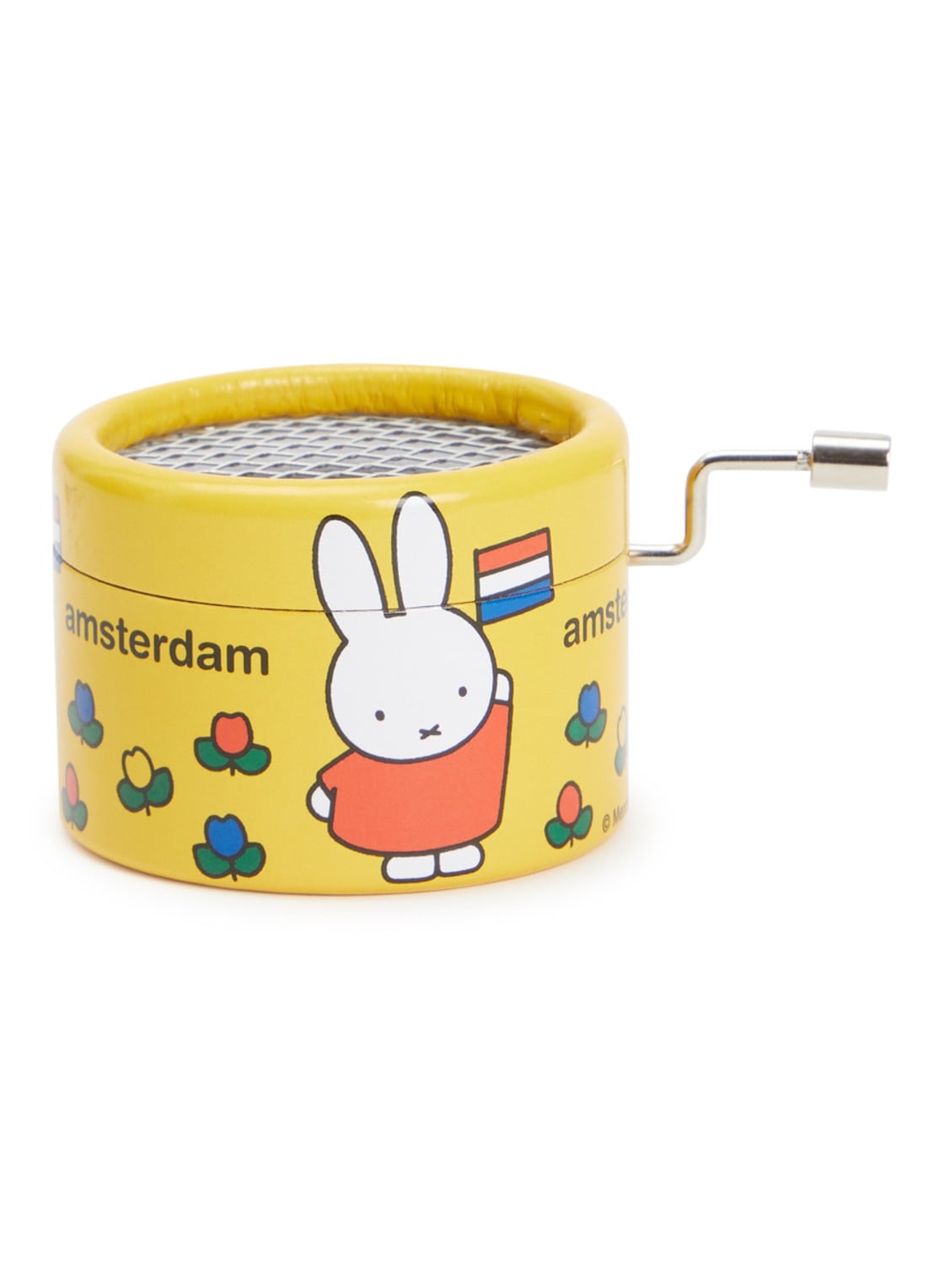 MTDay Nijntje Amsterdam muziekdoos - voorkant geel
