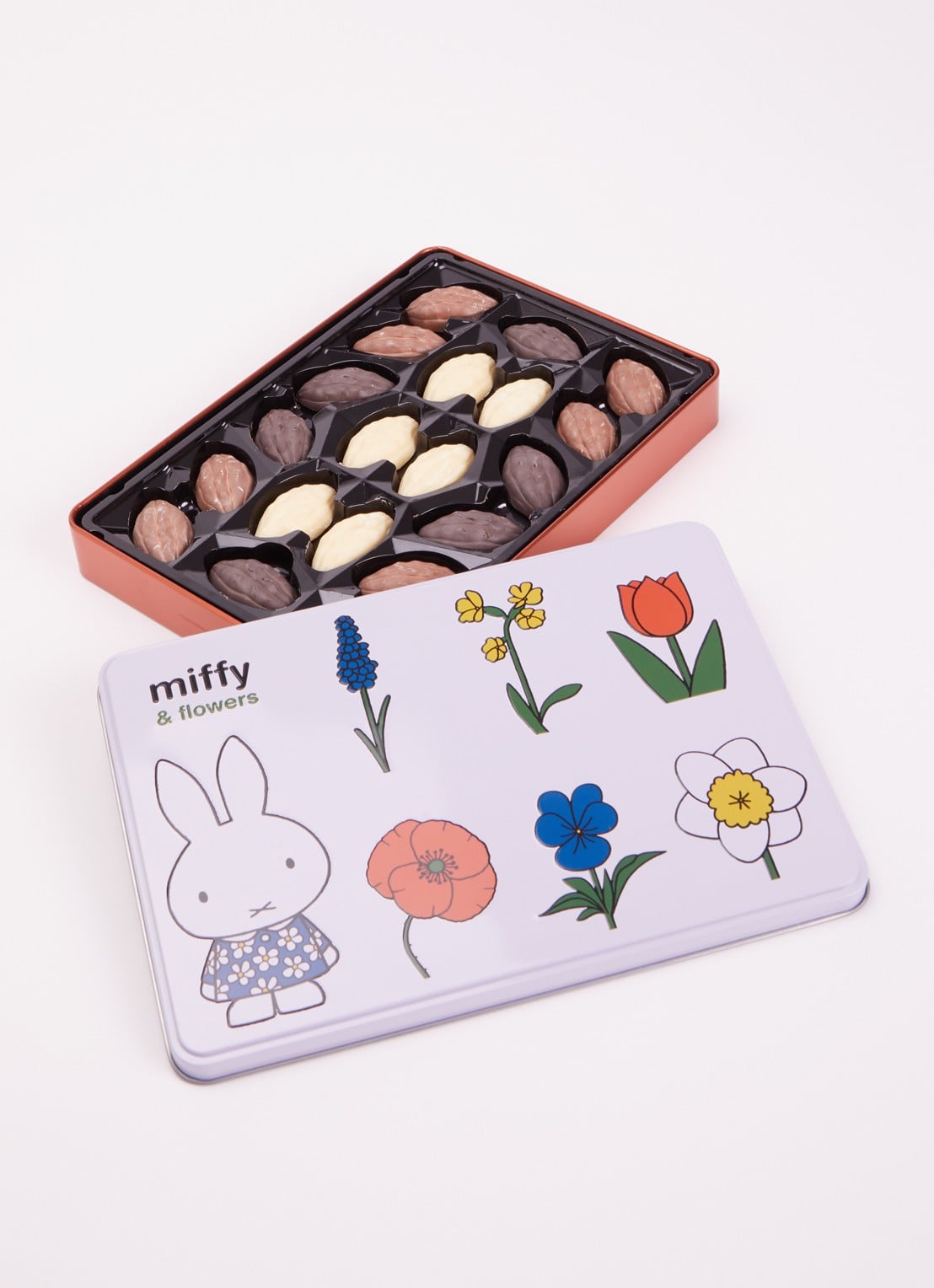 MTDay Nijntje & Bloemen chocolade in blik 140 gram - voorkant 2 undefined