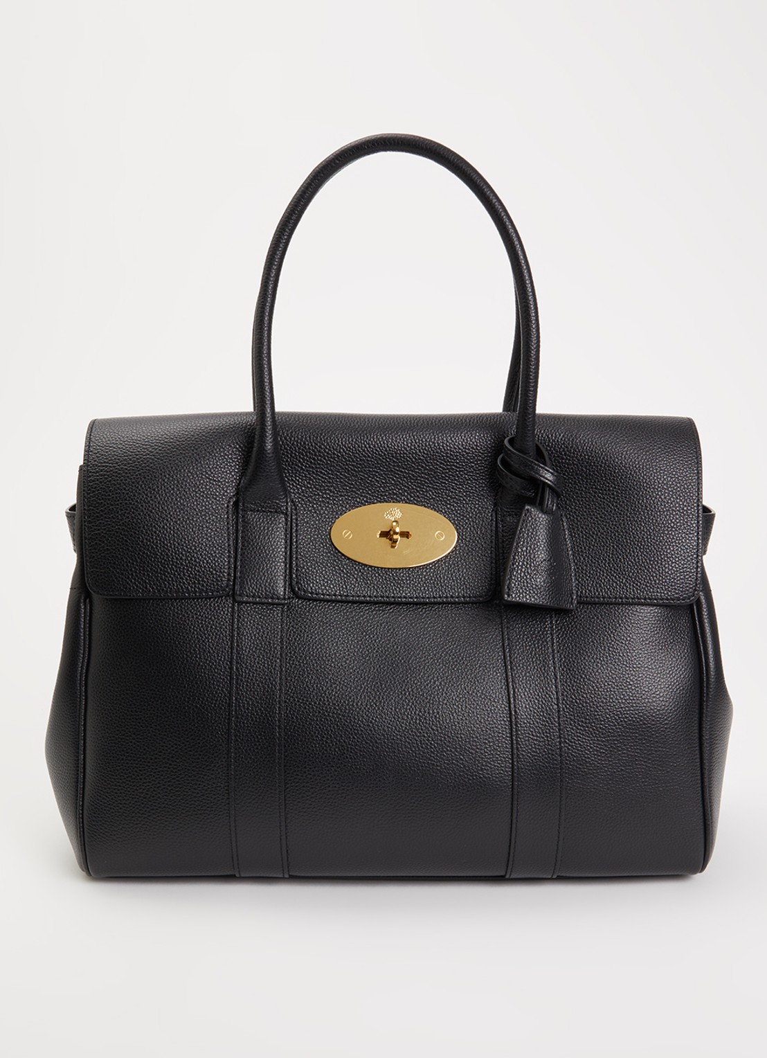 Mulberry Bayswater handtas van leer - voorkant 4 zwart