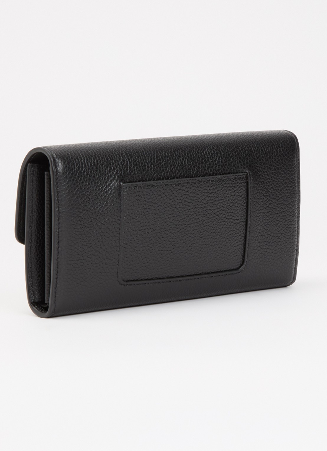 Mulberry Darley Classic portemonnee van leer - achterkant 3 zwart