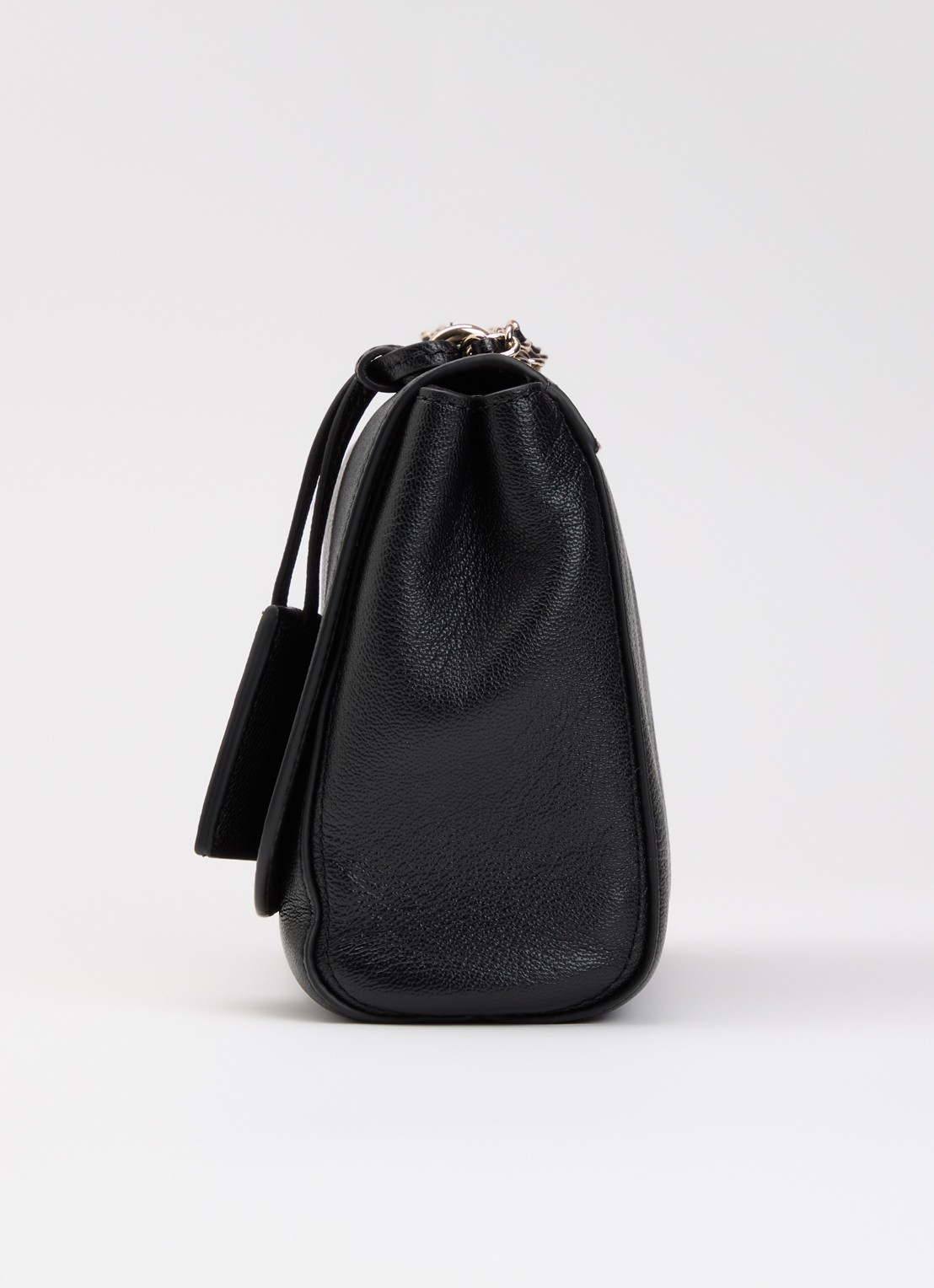 Mulberry Lily crossbodytas van leer met verstelbare schouderriem - detail 2 zwart