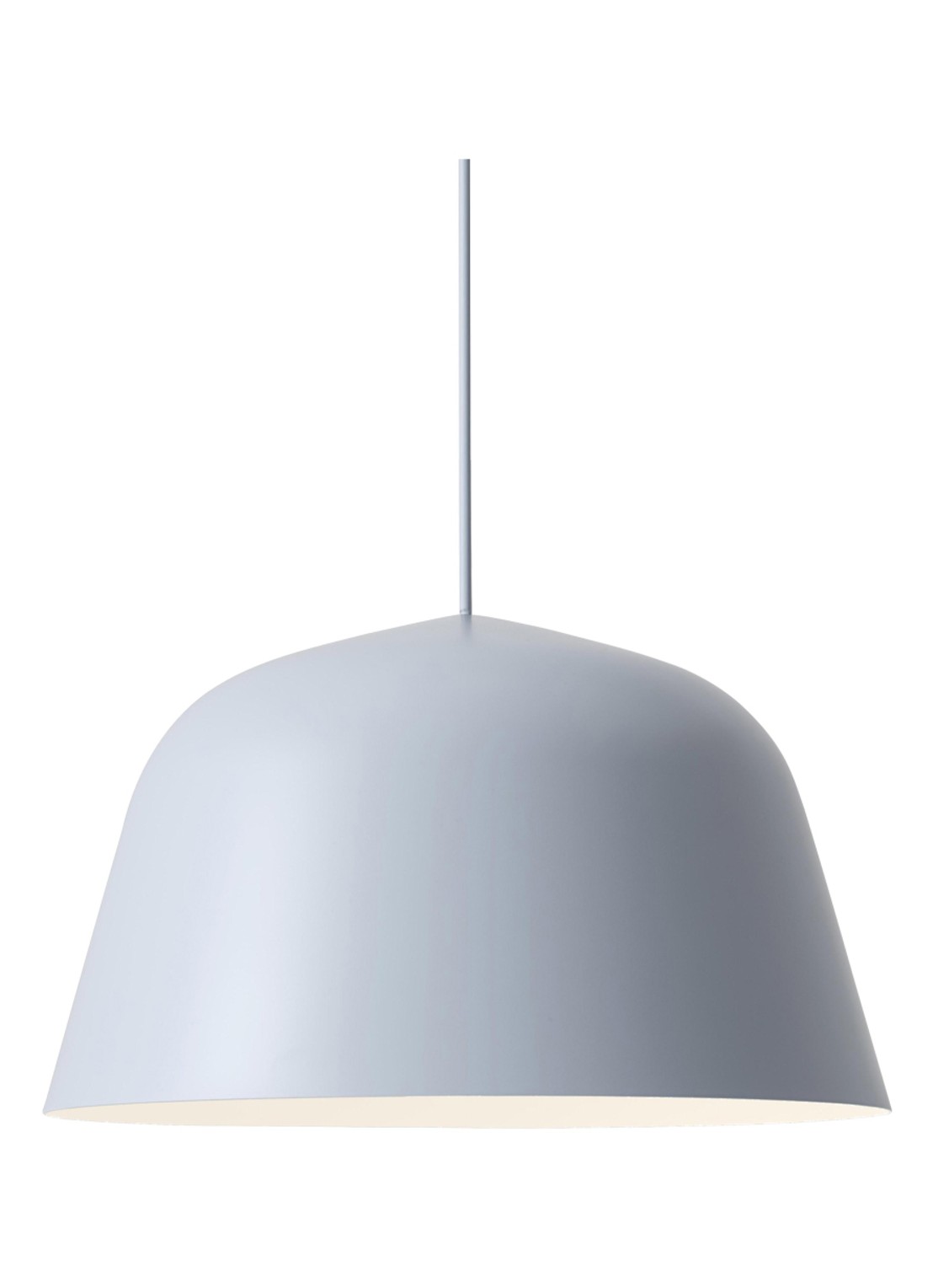 Muuto Ambit hanglamp 40 cm - voorkant lichtblauw