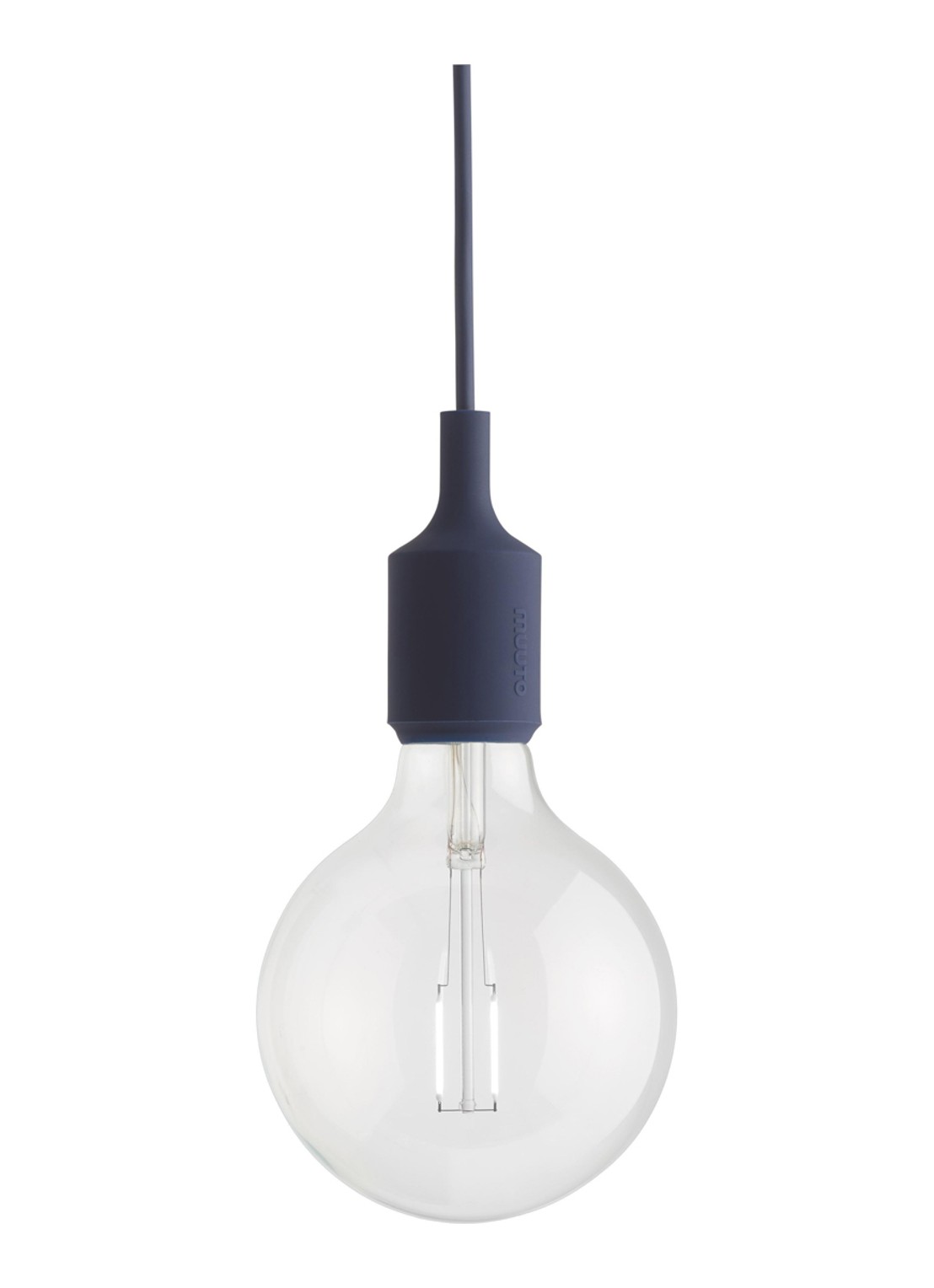 Muuto E27 hanglamp LED 23 cm - voorkant blauw