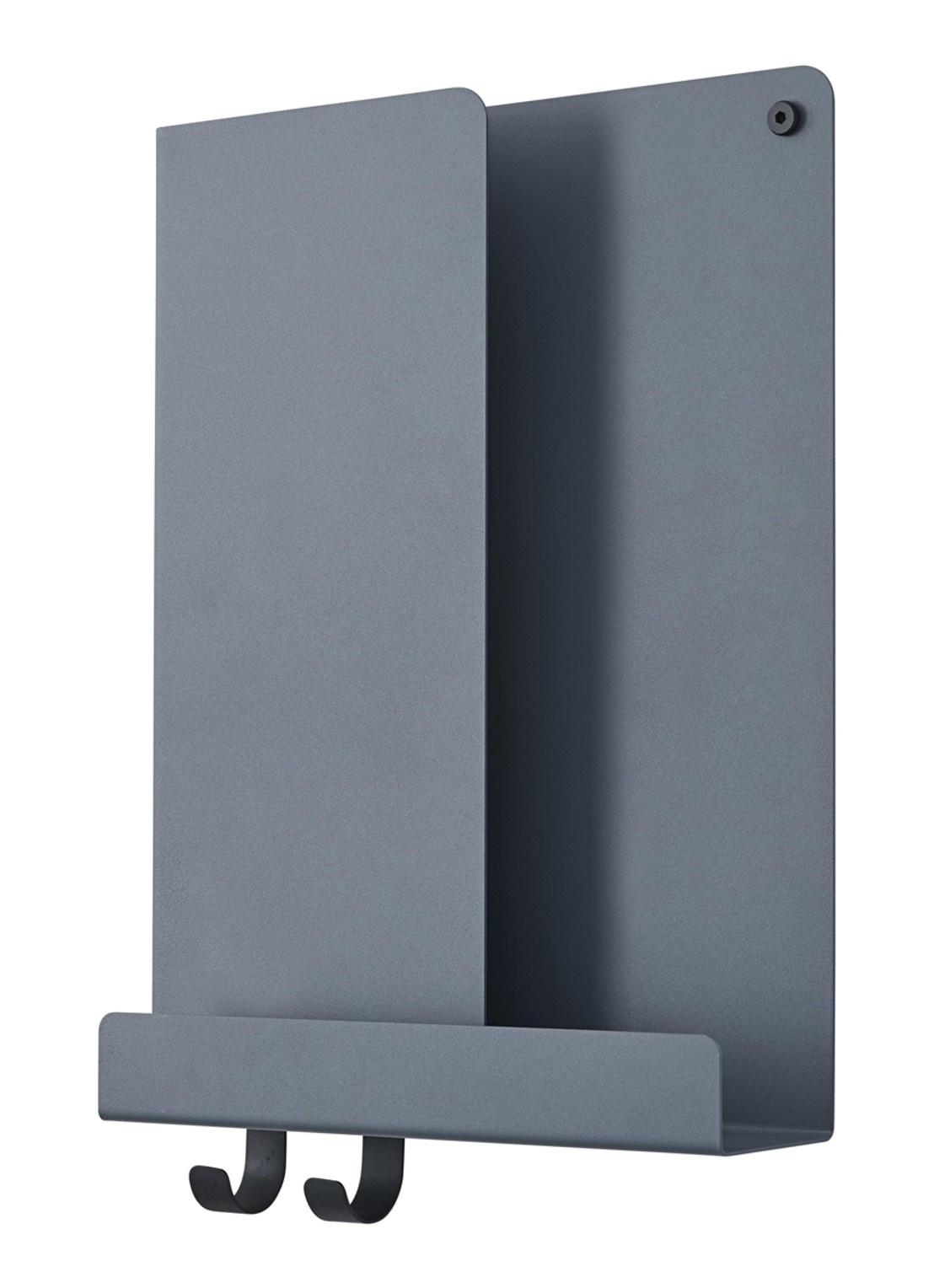 Muuto Folded wandplank 29 cm - voorkant grijs