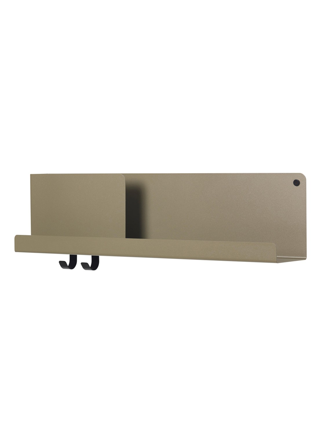 Muuto Folded wandplank medium  - voorkant groen