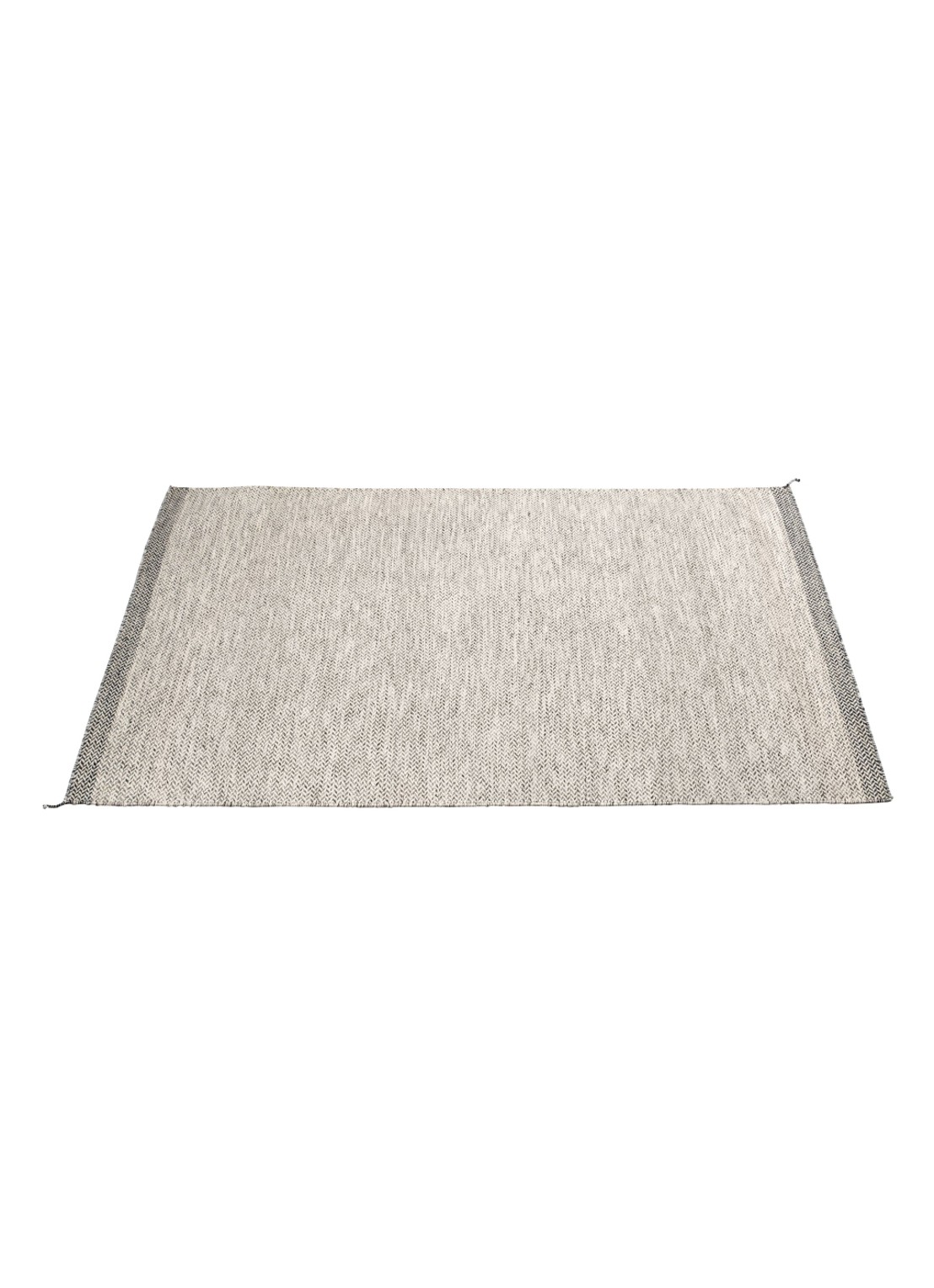 Muuto Ply vloerkleed 240 x 170 cm - voorkant wit