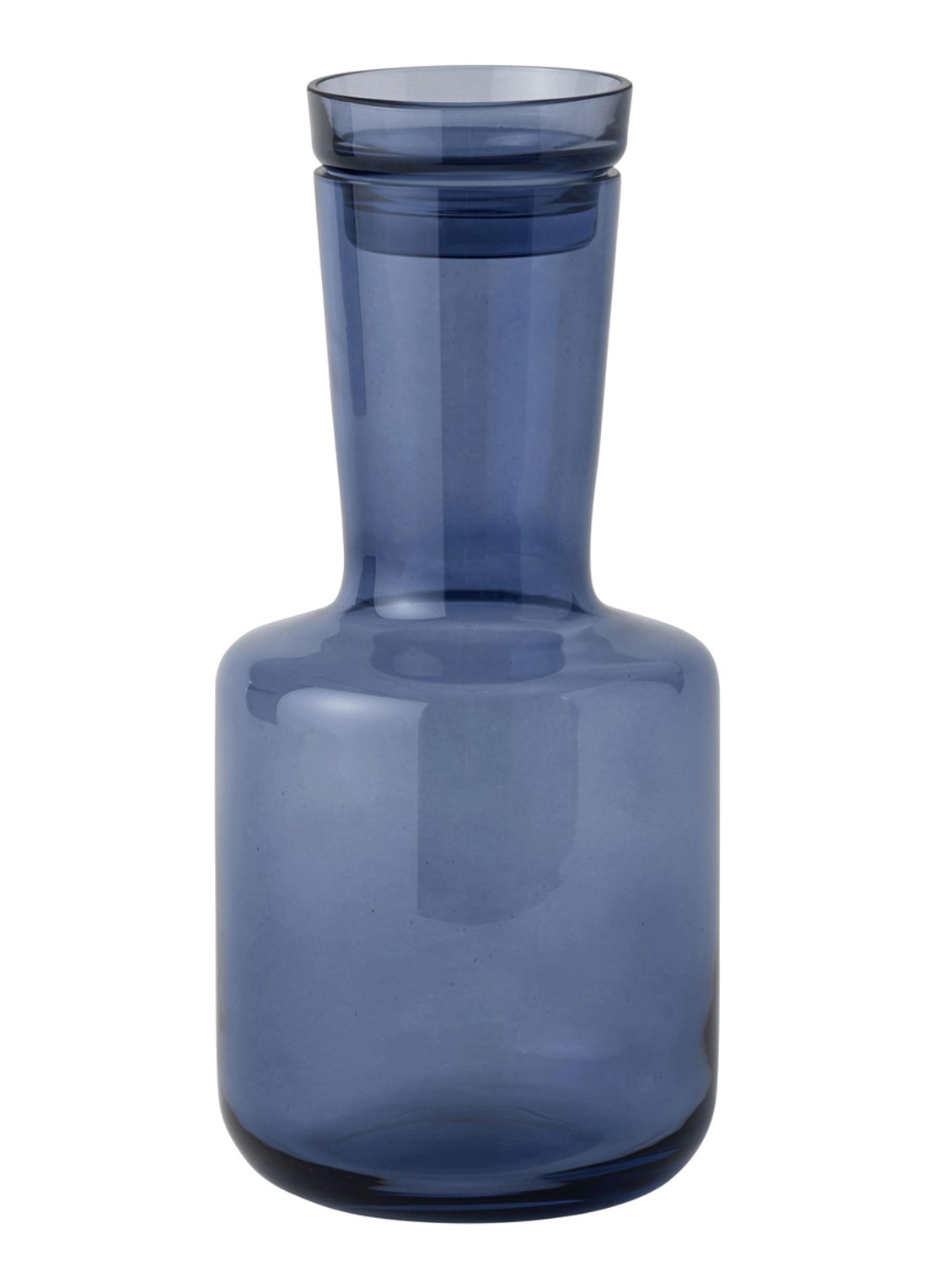Muuto Raise karaf 1 liter - voorkant blauw