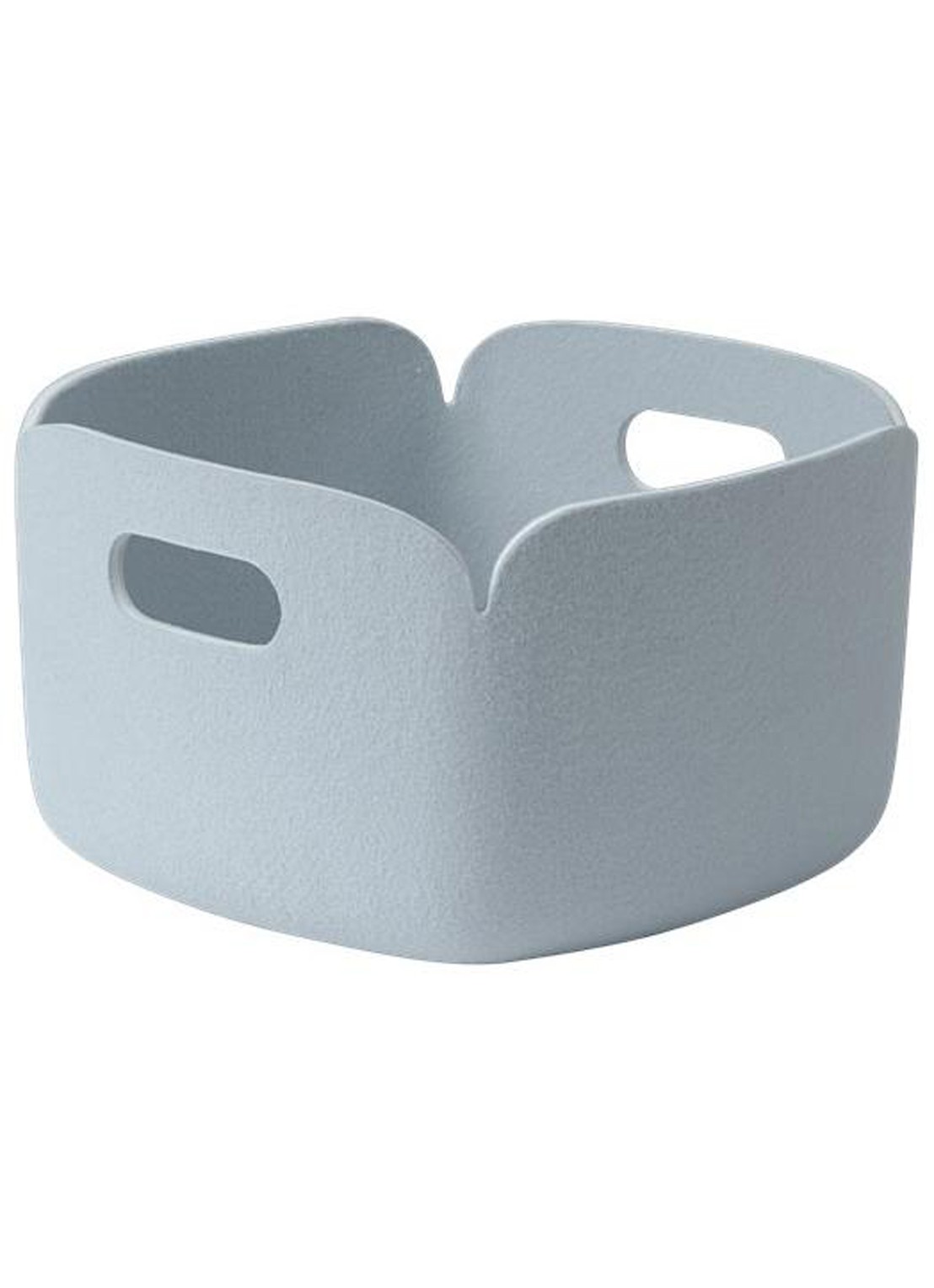 Muuto Restore opbergmand 28 x 28 cm - voorkant lichtblauw