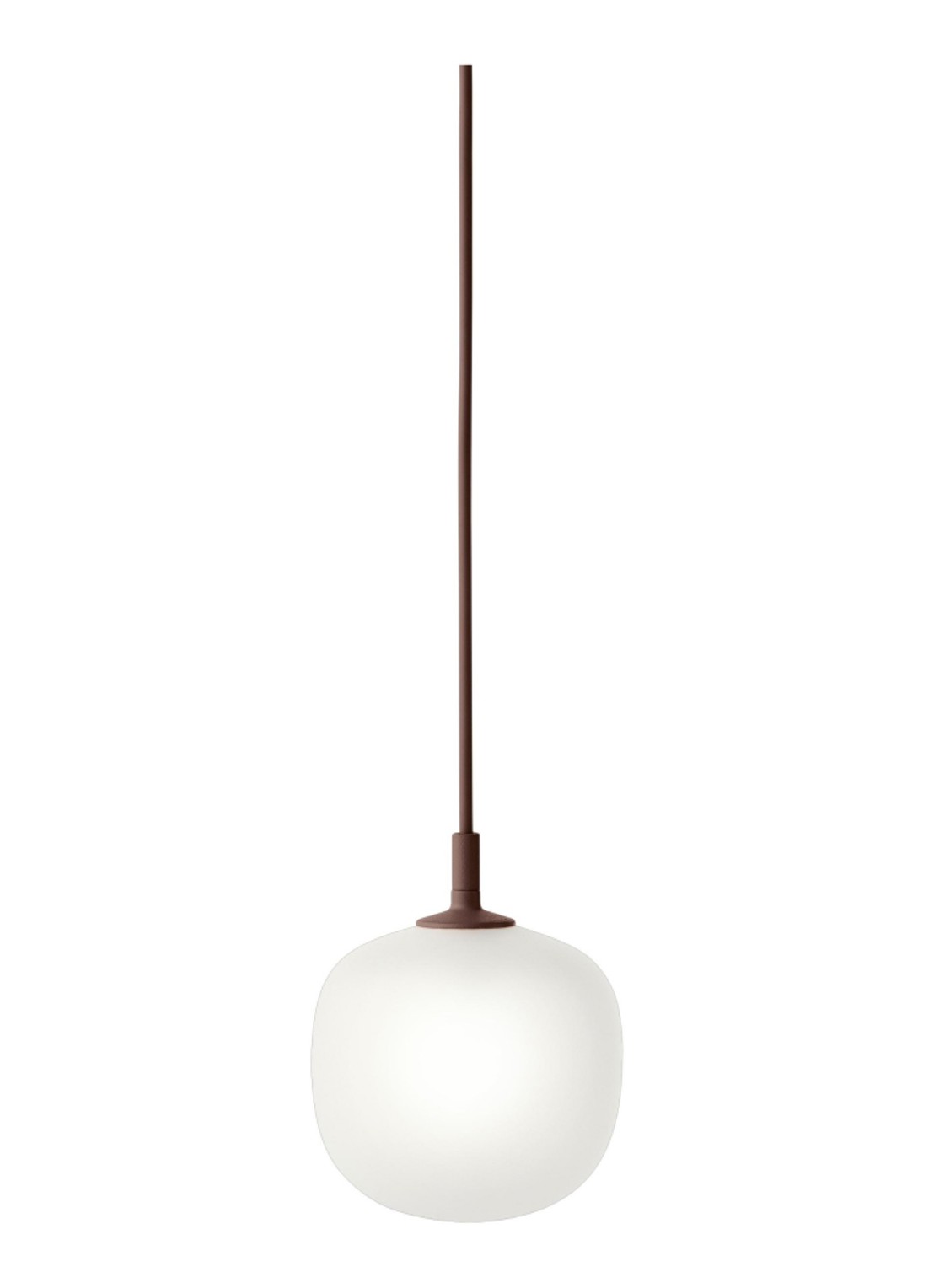 Muuto Rime hanglamp 12 cm  - voorkant bordeauxrood
