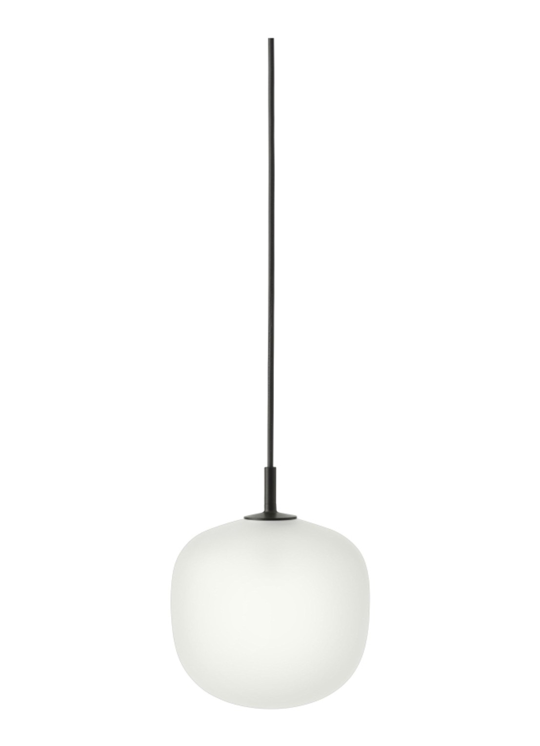 Muuto Rime hanglamp 22 cm - voorkant zwart