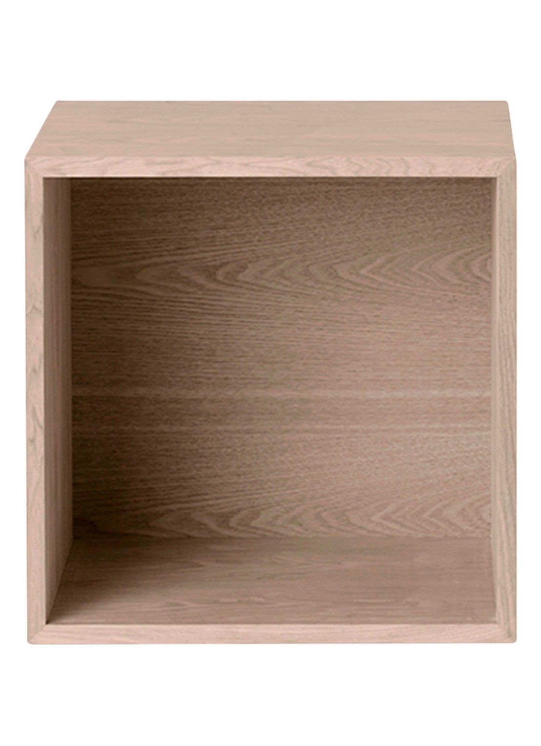 Muuto Stacked 2.0 kast met backboard medium  - voorkant beige
