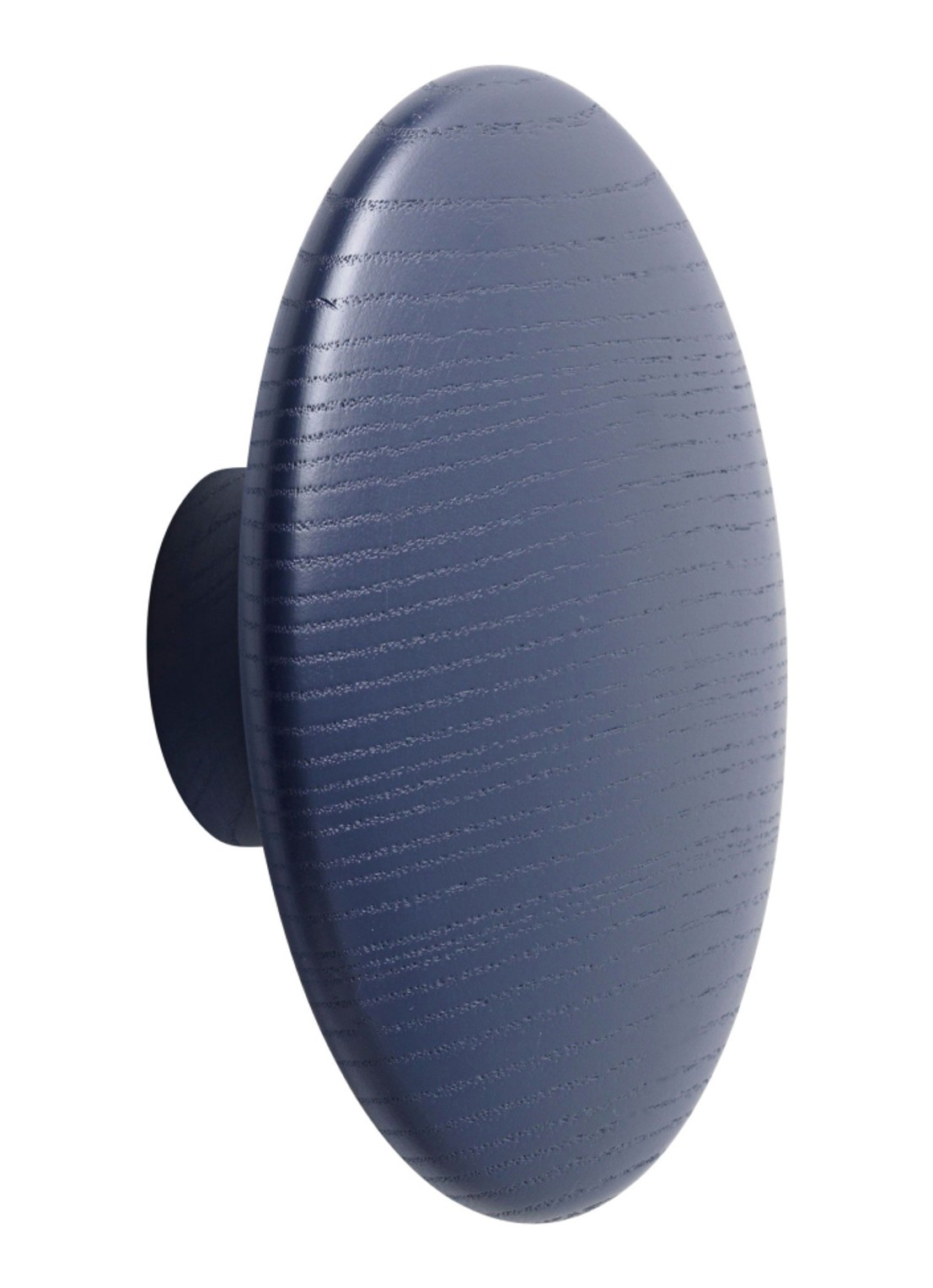 Muuto The Dots haak 17 cm - voorkant blauw