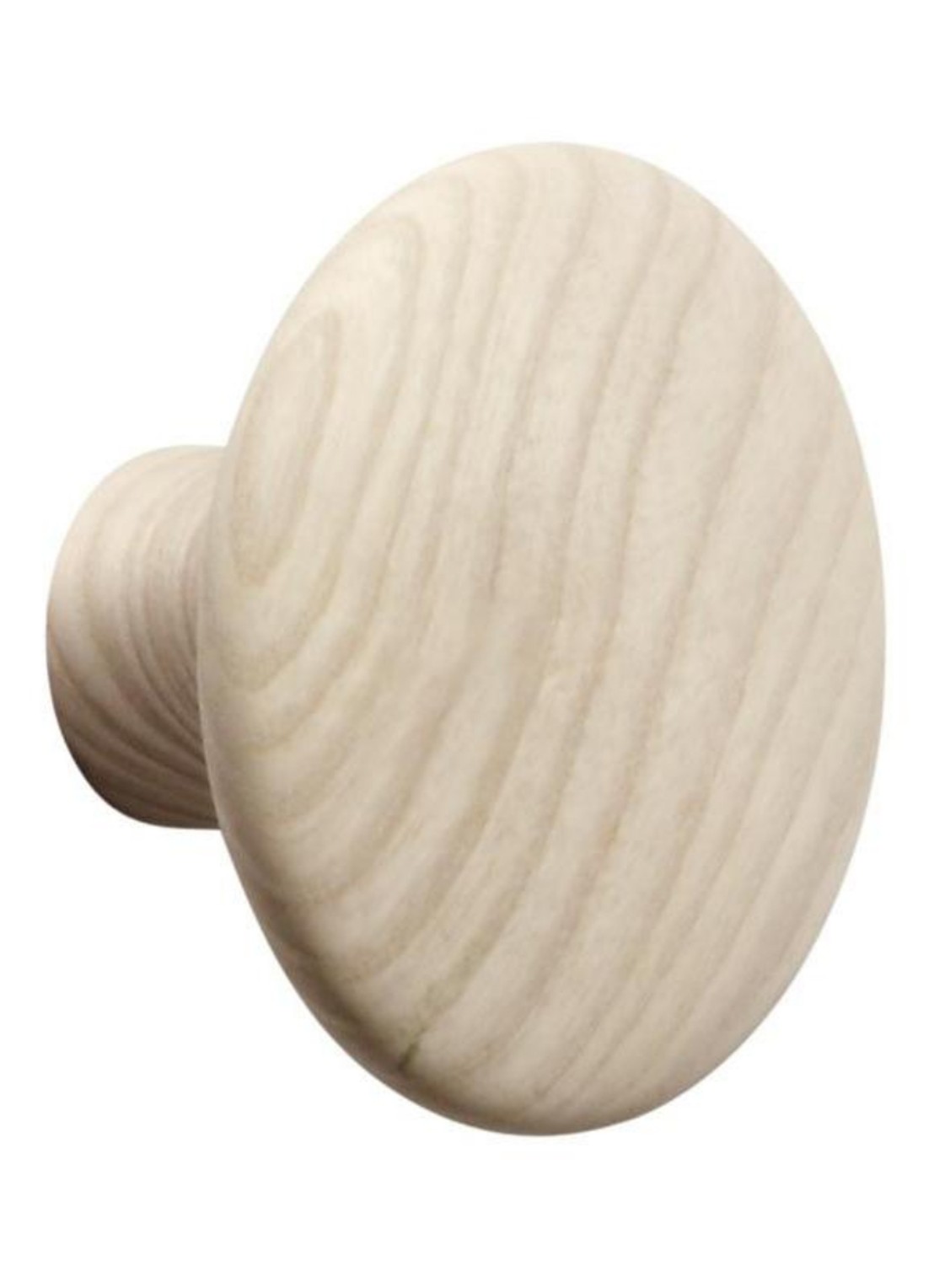 Muuto The Dots haak Ø 9 cm - voorkant ash