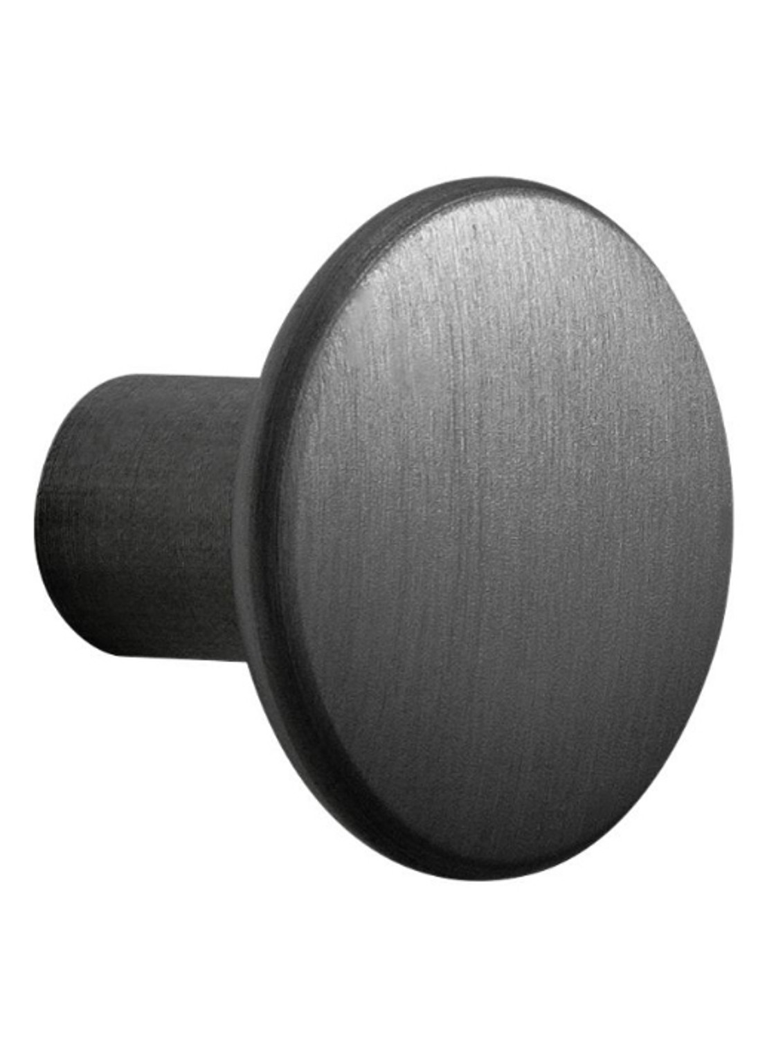 Muuto The Dots Metal haak  - voorkant zwart