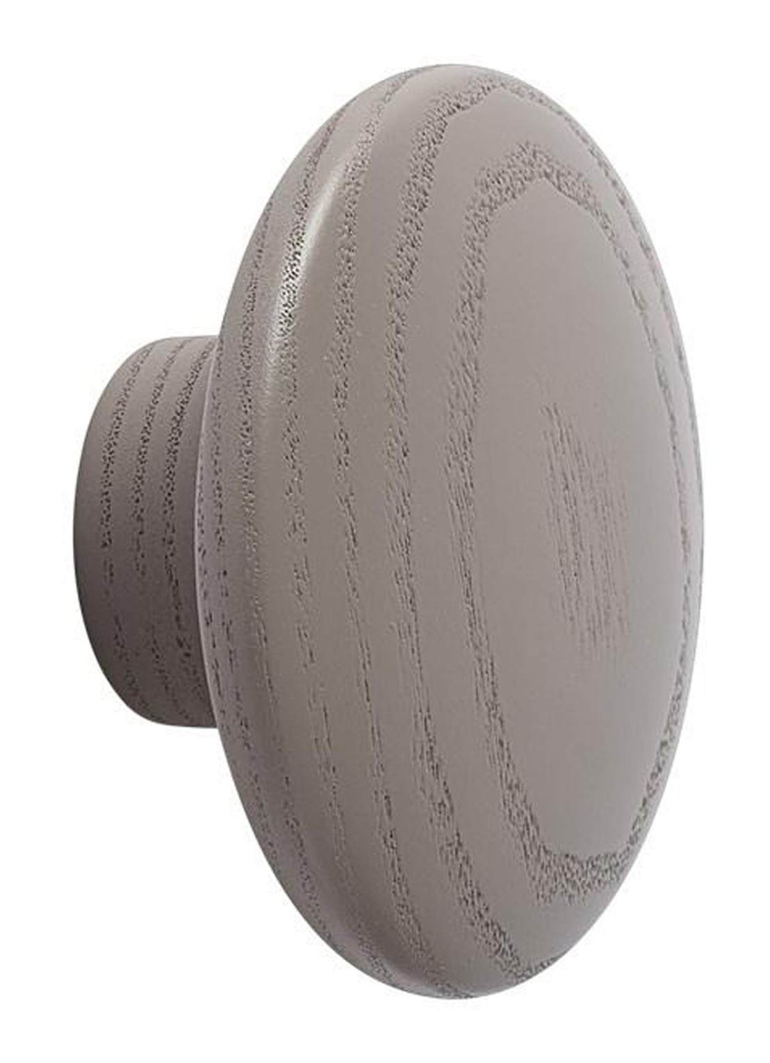 Muuto The Dots wandhaak 6,5 cm - voorkant grijs