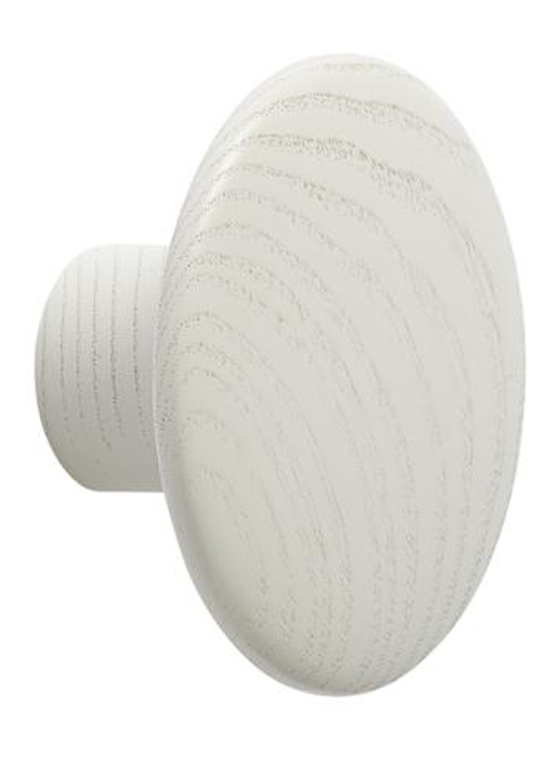 Muuto The Dots wandhaak 9 cm - voorkant wit