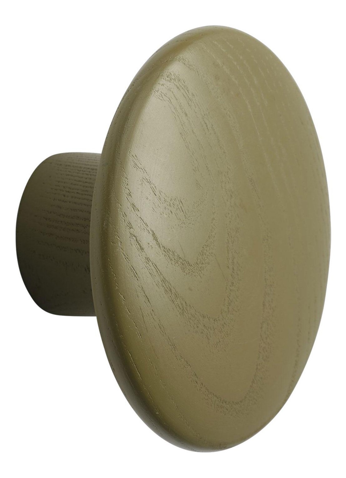Muuto The Dots wandhaak 9 cm - voorkant groen