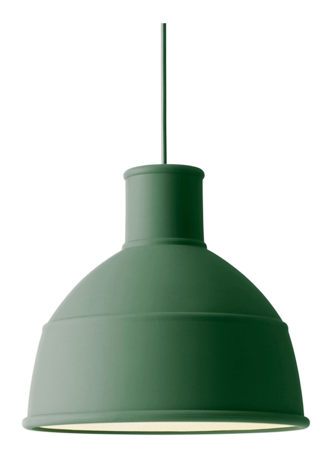 Muuto Unfold hanglamp Ø 32.5 cm - voorkant groen