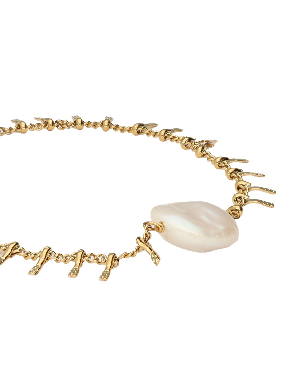 My Jewellery Armband met zoetwaterparel - achterkant 3 goud