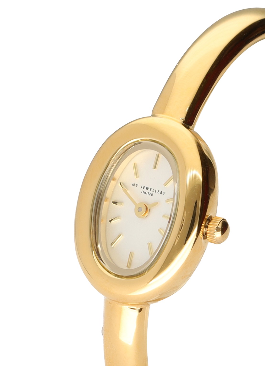 My Jewellery Bangle horloge small - detail 3 goud