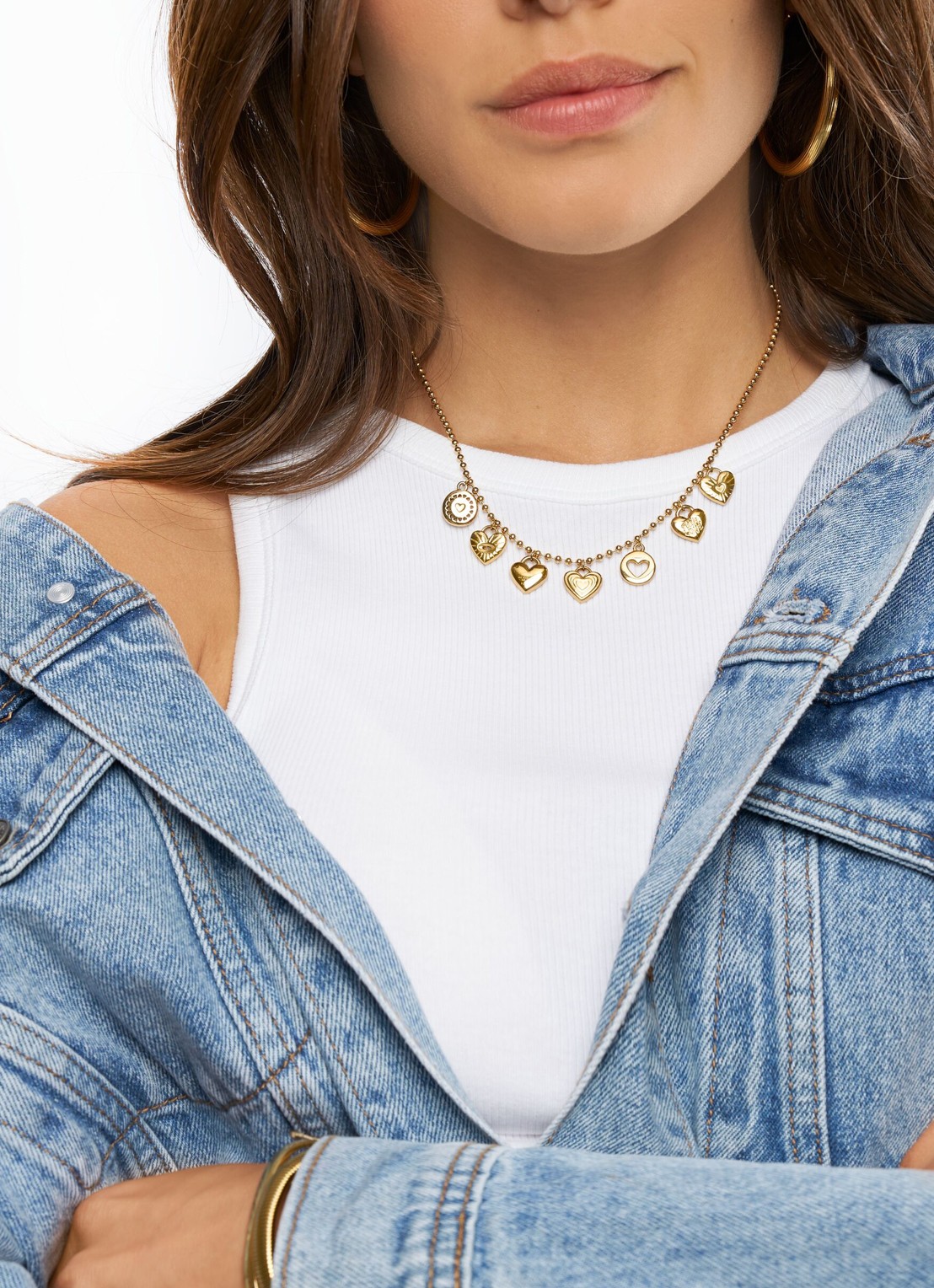 My Jewellery Candy ketting met bedels - voorkant 5 goud