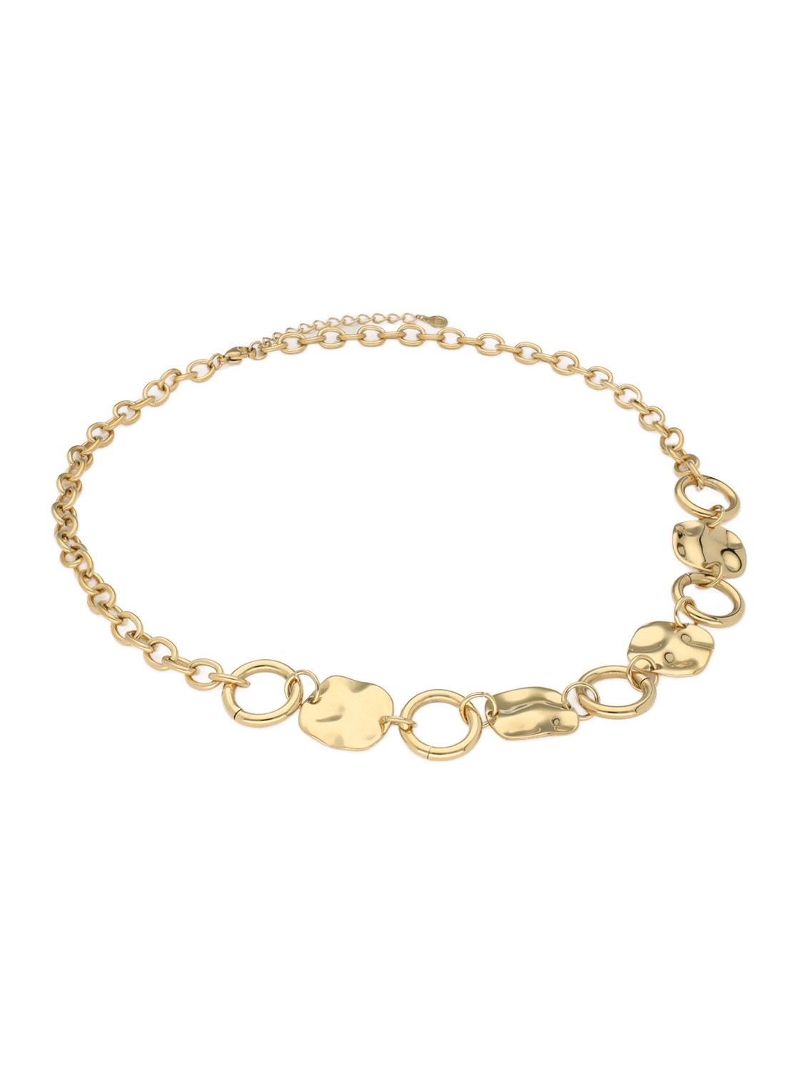 My Jewellery Circles ketting  - detail 4 goud