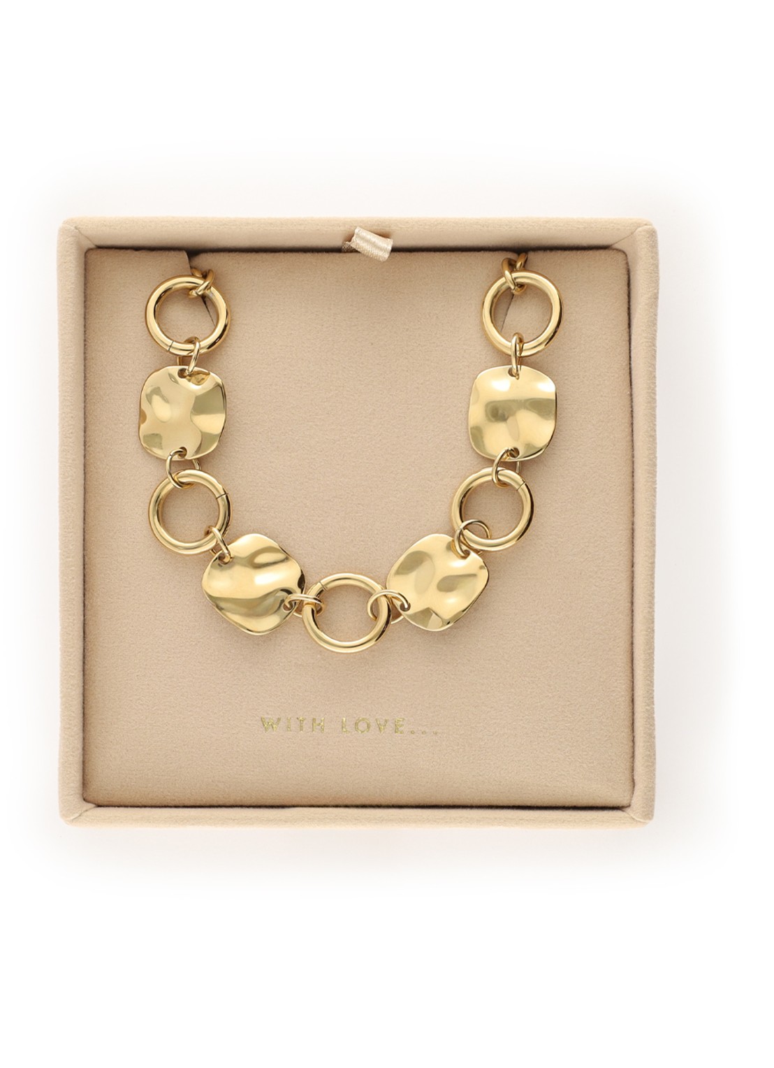 My Jewellery Circles ketting  - detail 5 goud