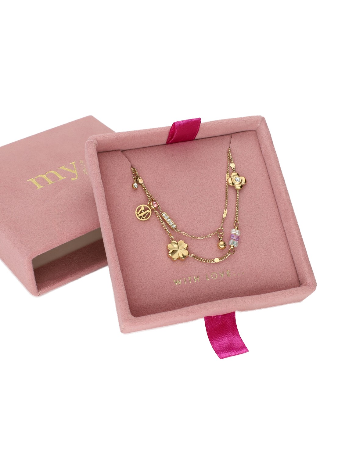 My Jewellery Dream Chaser ketting - detail 2 goud