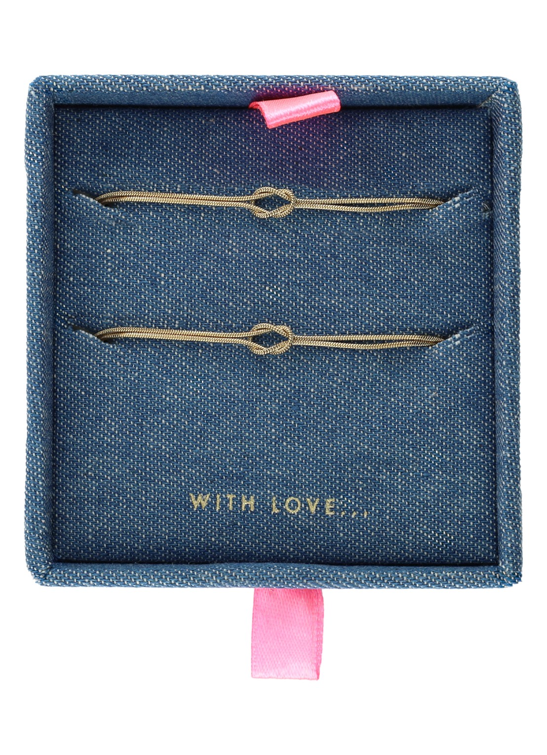 My Jewellery Forever Connected Knot armband set van 2 - detail 4 goud