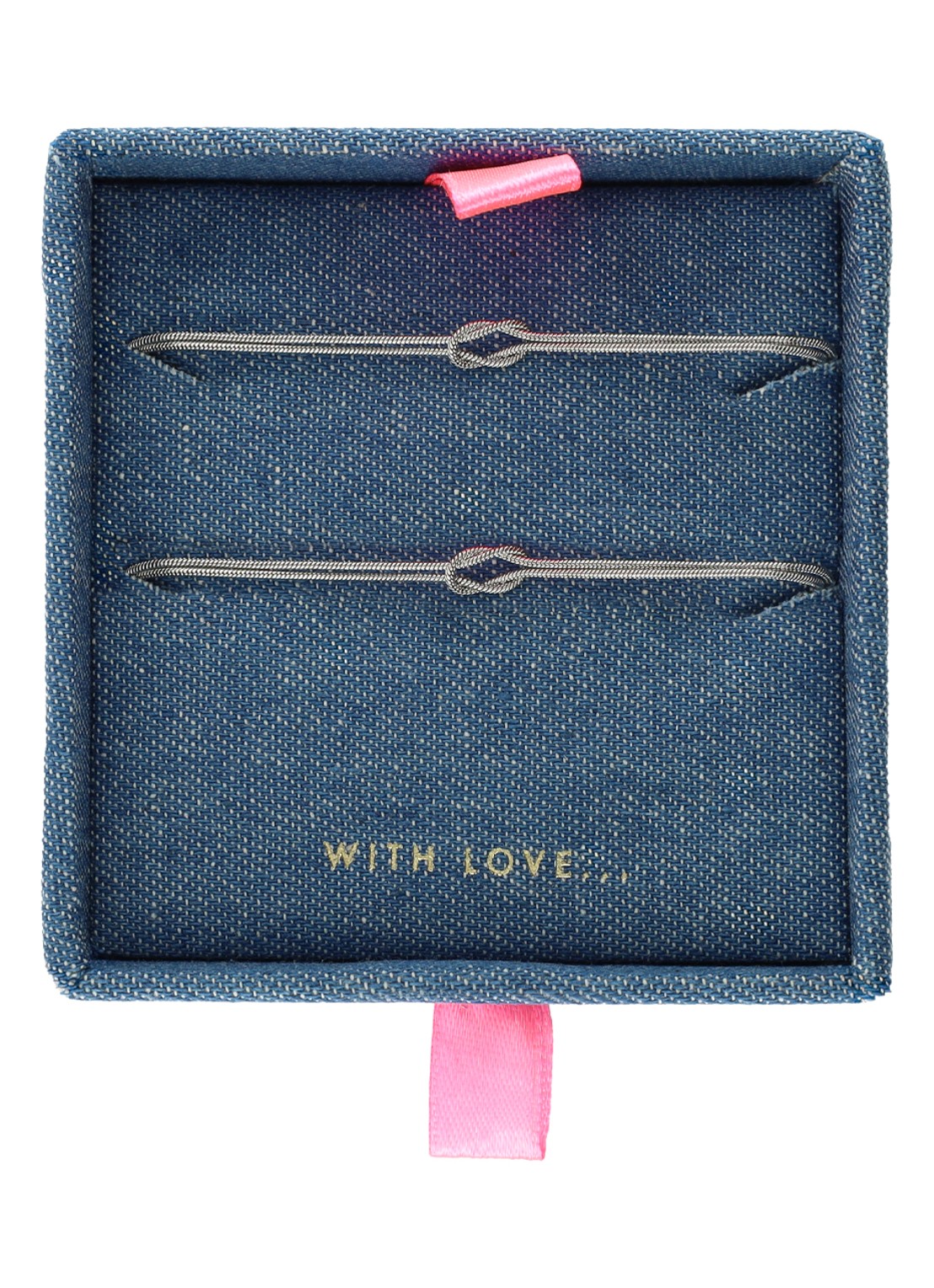 My Jewellery Forever Connected Knot armband set van 2 - detail 4 zilver