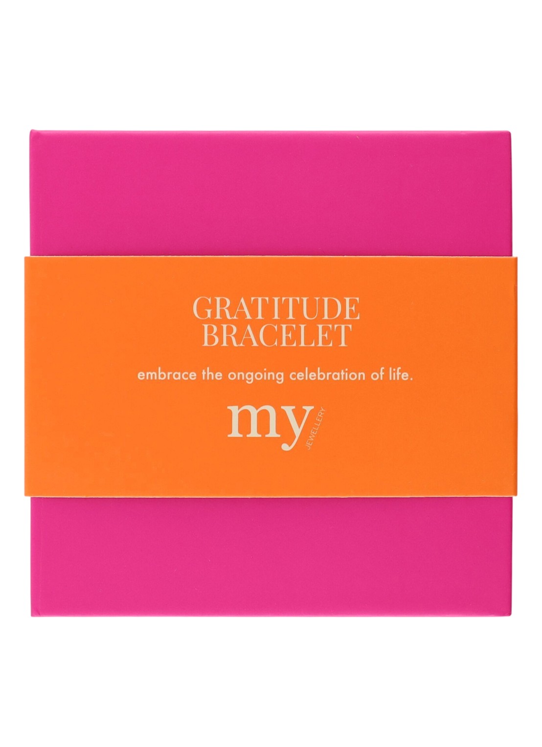 My Jewellery Gratitude armband  - detail 3 goud
