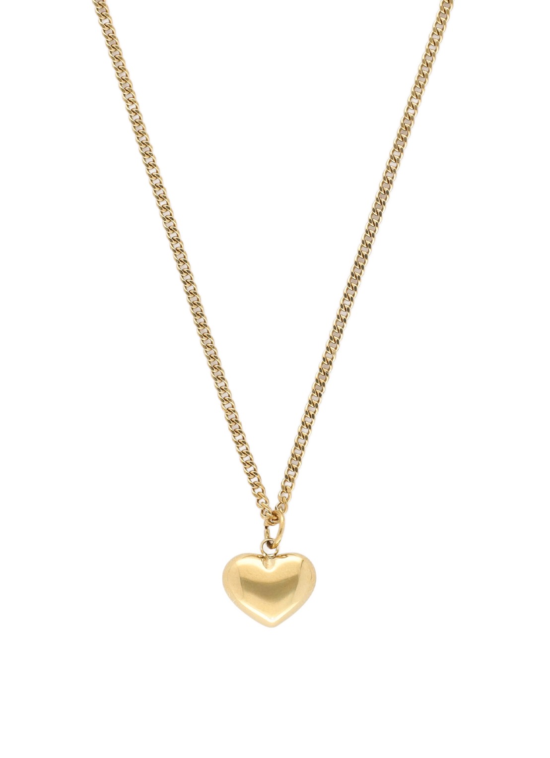 My Jewellery Heart ketting met hanger - achterkant 3 goud