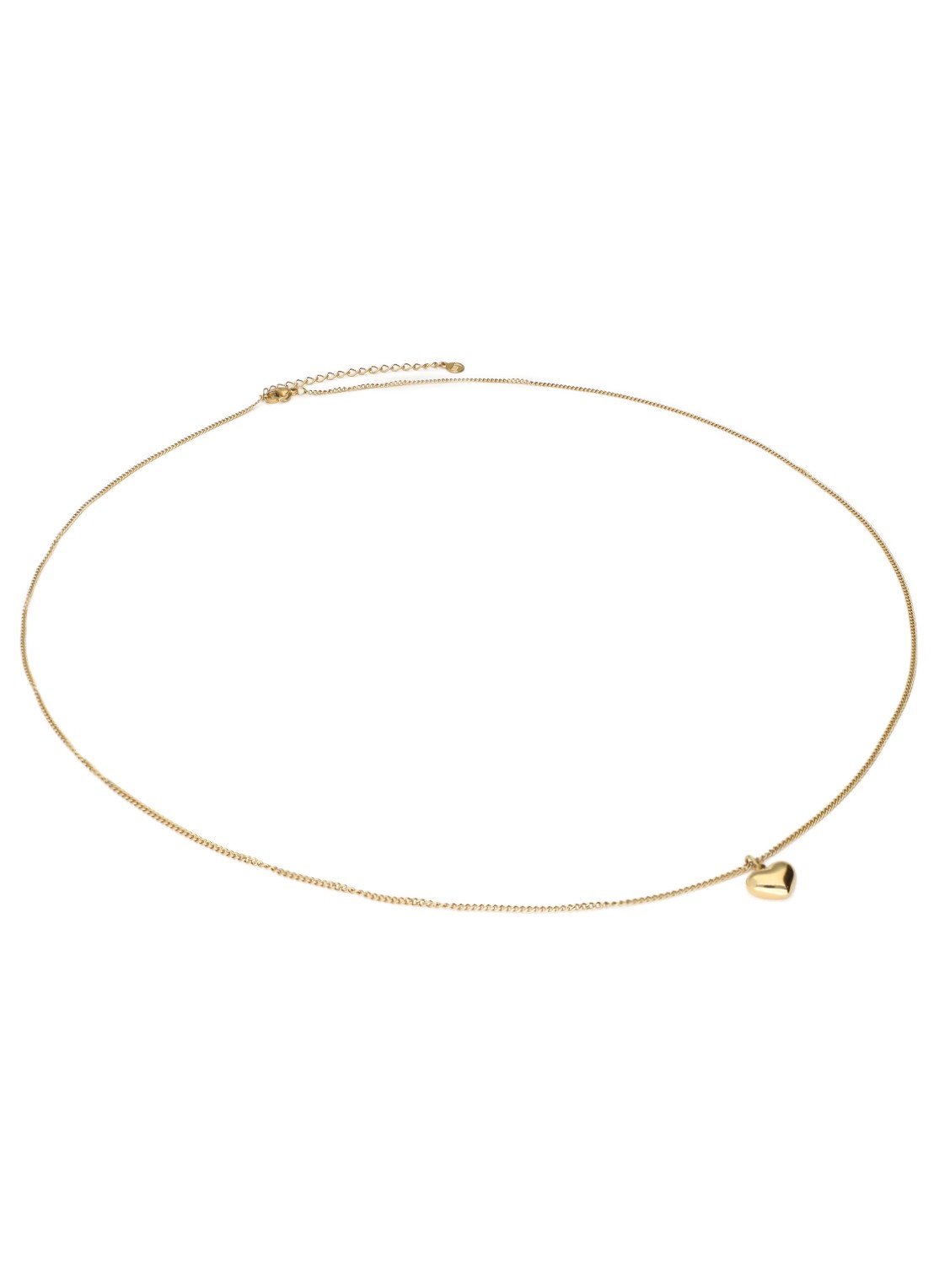 My Jewellery Heart ketting met hanger - detail 4 goud