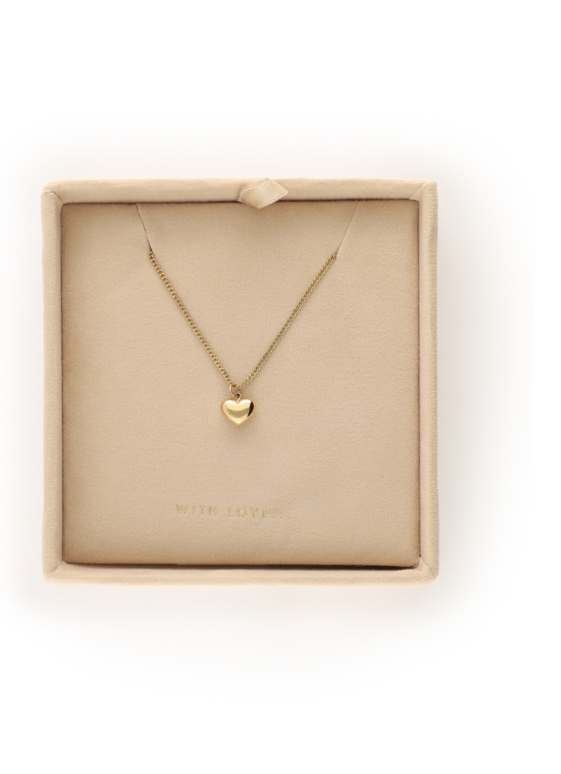 My Jewellery Heart ketting met hanger - detail 5 goud