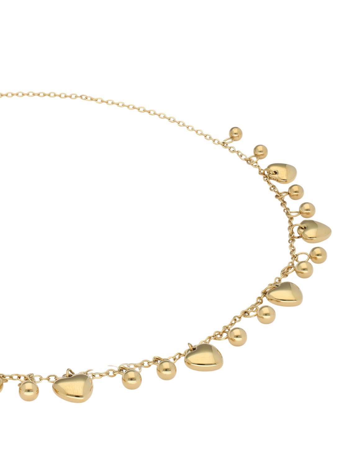 My Jewellery Hearts & dots ketting met bedels - detail 4 goud