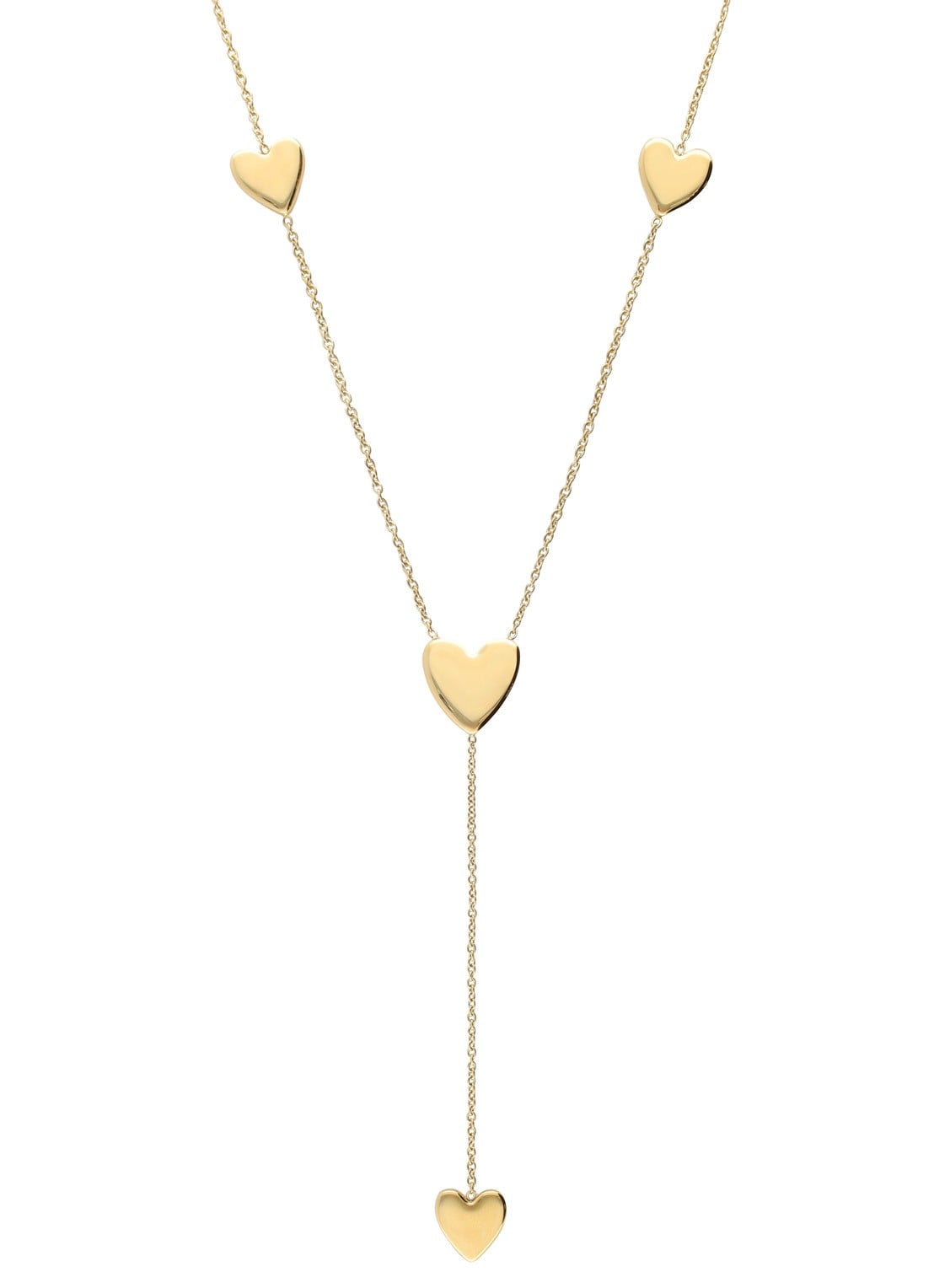 My Jewellery Ketting met hanger - achterkant goud