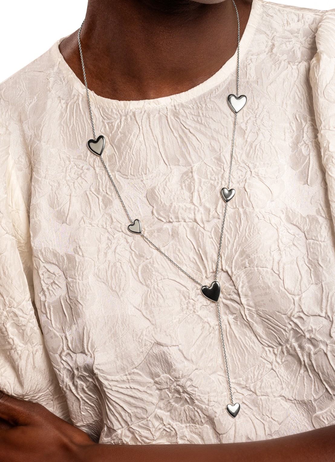 My Jewellery Ketting met hanger - voorkant 5 zilver