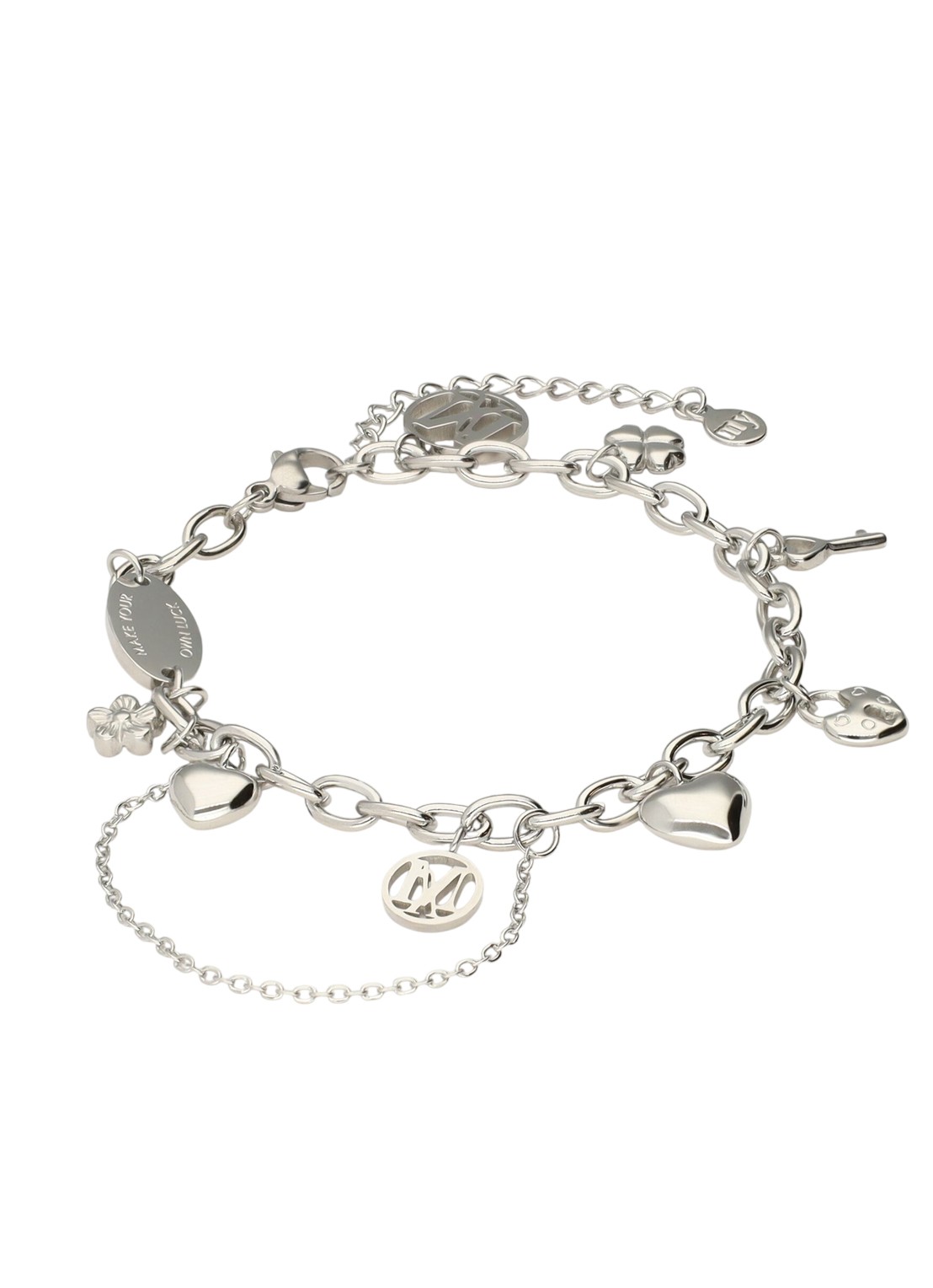 My Jewellery Love life bedelarmband  - achterkant 4 zilver