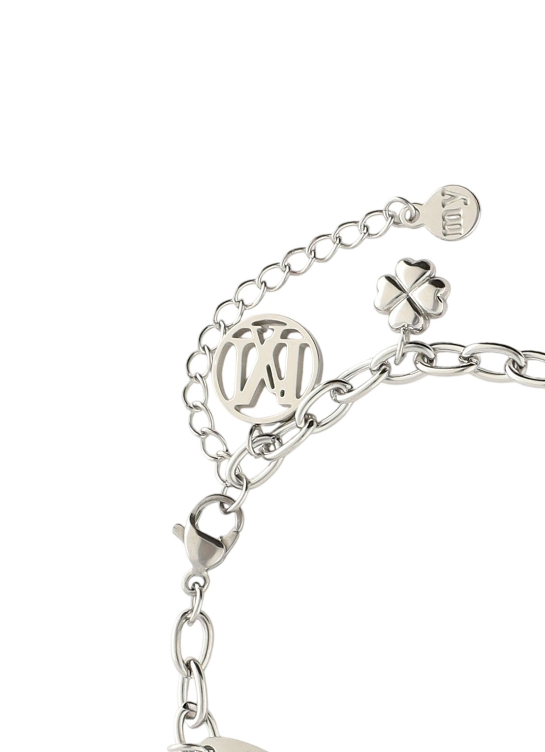 My Jewellery Love life bedelarmband  - detail 3 zilver
