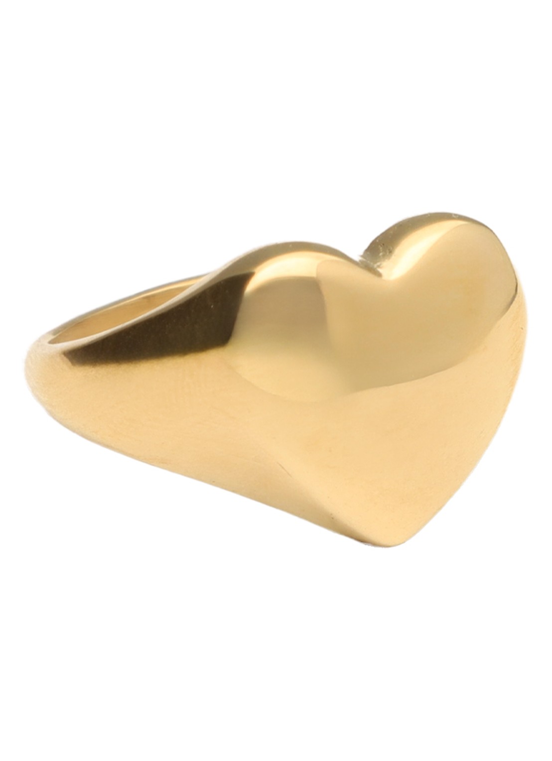 My Jewellery Open Heart ring - achterkant 3 goud