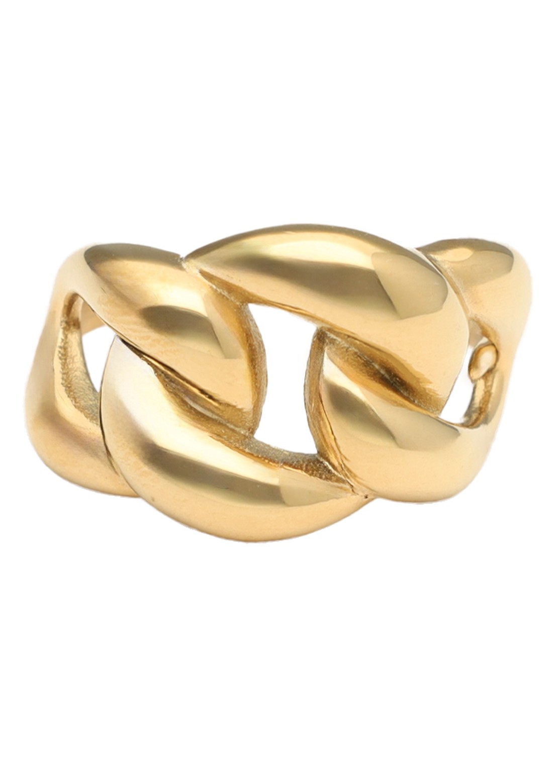 My Jewellery Twisted ring - voorkant 2 goud