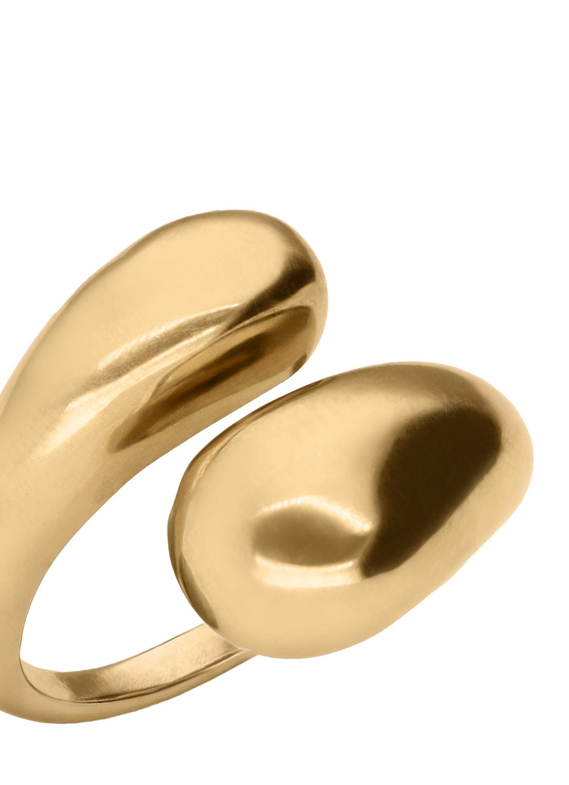 My Jewellery Verstelbare ring - achterkant goud
