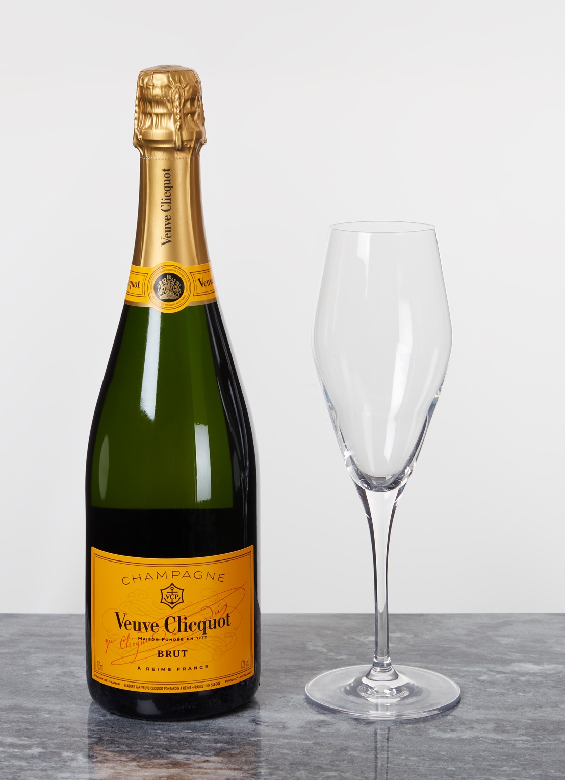 Nachtmann Champagneglas set van 4 - voorkant 2 transparant