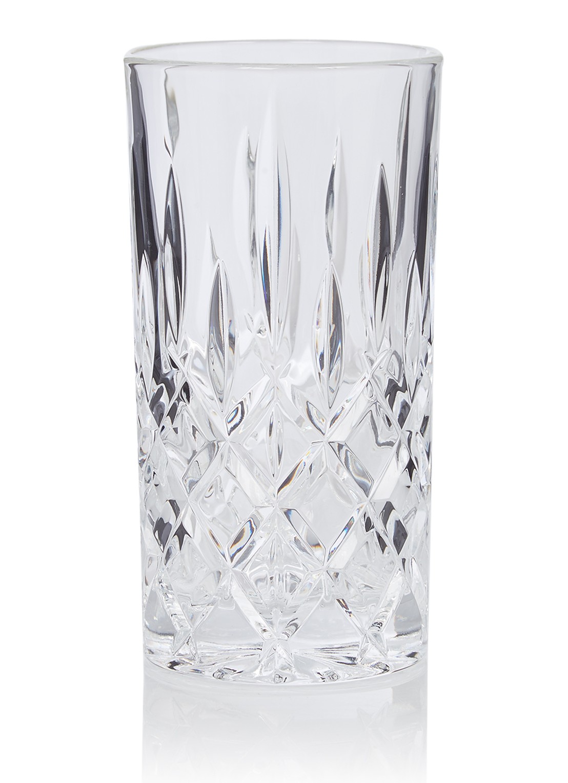 Nachtmann Noblesse longdrink glas set van 4 - detail transparant