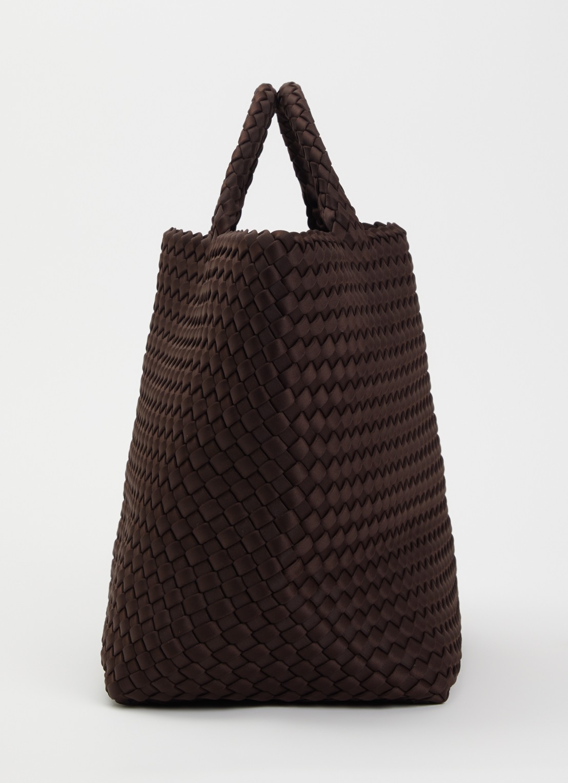 Naghedi St. Barths Medium shopper met uitneembaar etui - detail 3 chocoladebruin