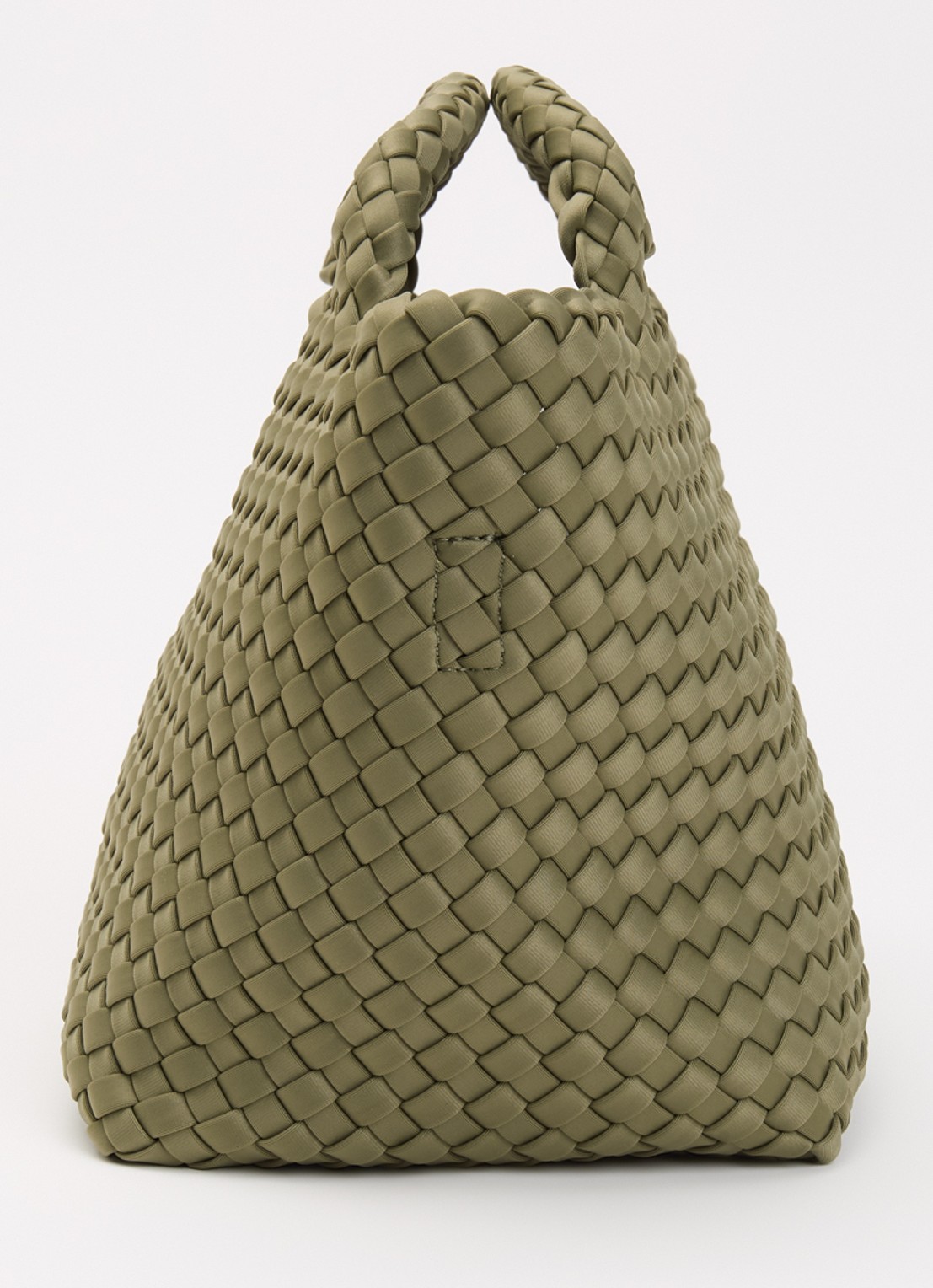 Naghedi St. Barths Petite shopper met verstelbare schouderriem - detail 4 bronsgroen