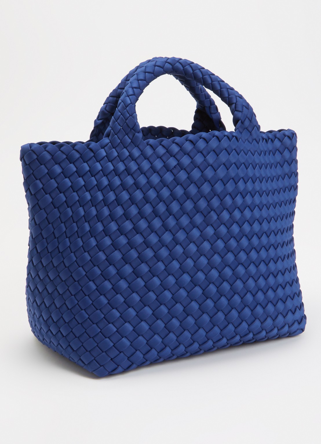 Naghedi St Barths Small handtas met uitneembaar etui en afneembare schouderriem - achterkant royalblauw
